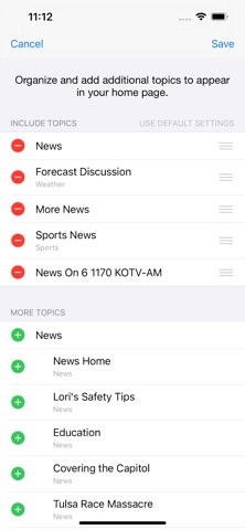 News On 6 iPhone screenshot