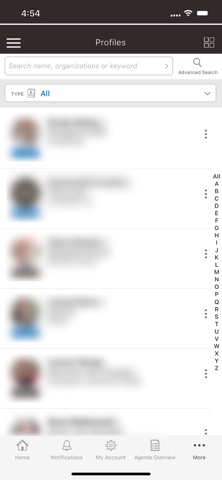 AVCA Events screenshot