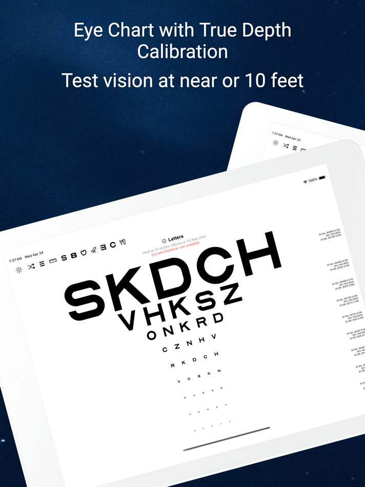 Eye Chart Tablet Edition - 1.2 - (iOS)