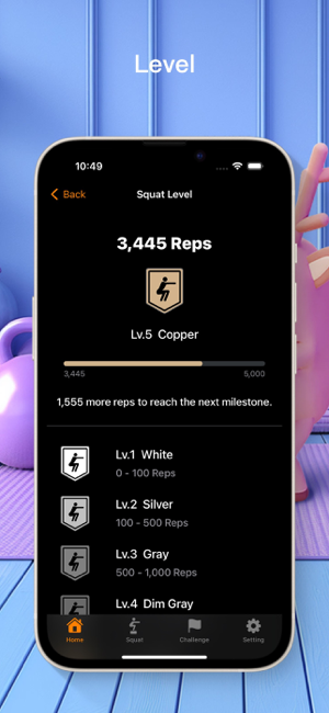 ‎DunDun - Squat Counter Screenshot