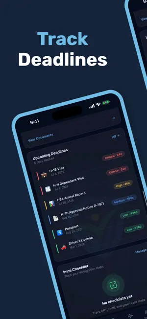 StatusVault: Immi Expiry Alert screenshot 1