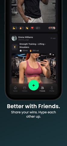 Fitness Tracker - DaySeven screenshot
