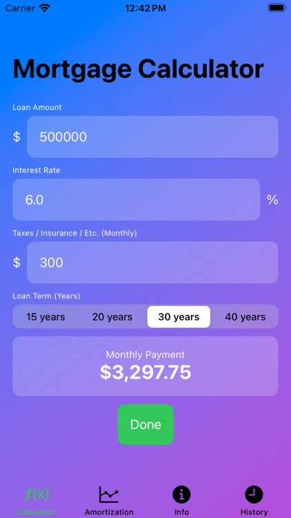 MtgCalc: Mortgage Calculator