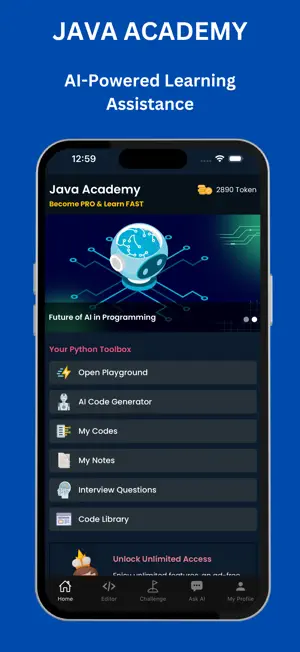 Learn Java - Backend & OOP screenshot 1