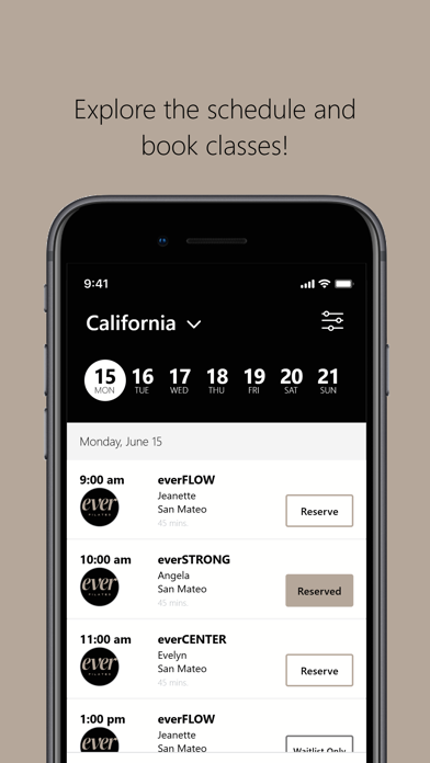 ever Pilates iPhone screenshot 3 - Health & Fitness app