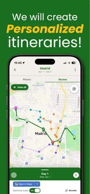 itinio Recomendaciones locales iPhone screenshot 4