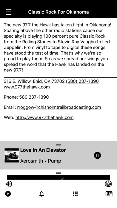 KHRK 97.7 Screenshot