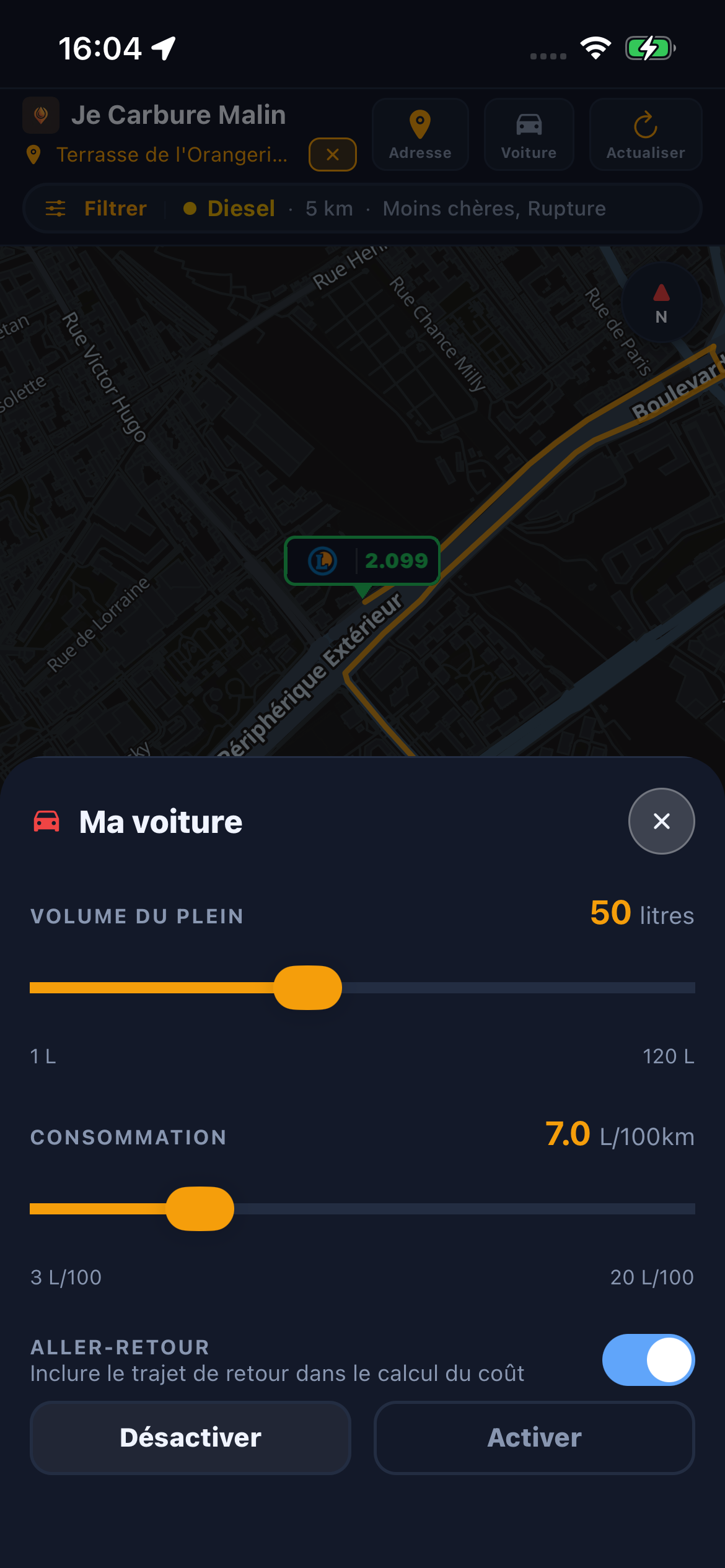 Je Carbure Malin