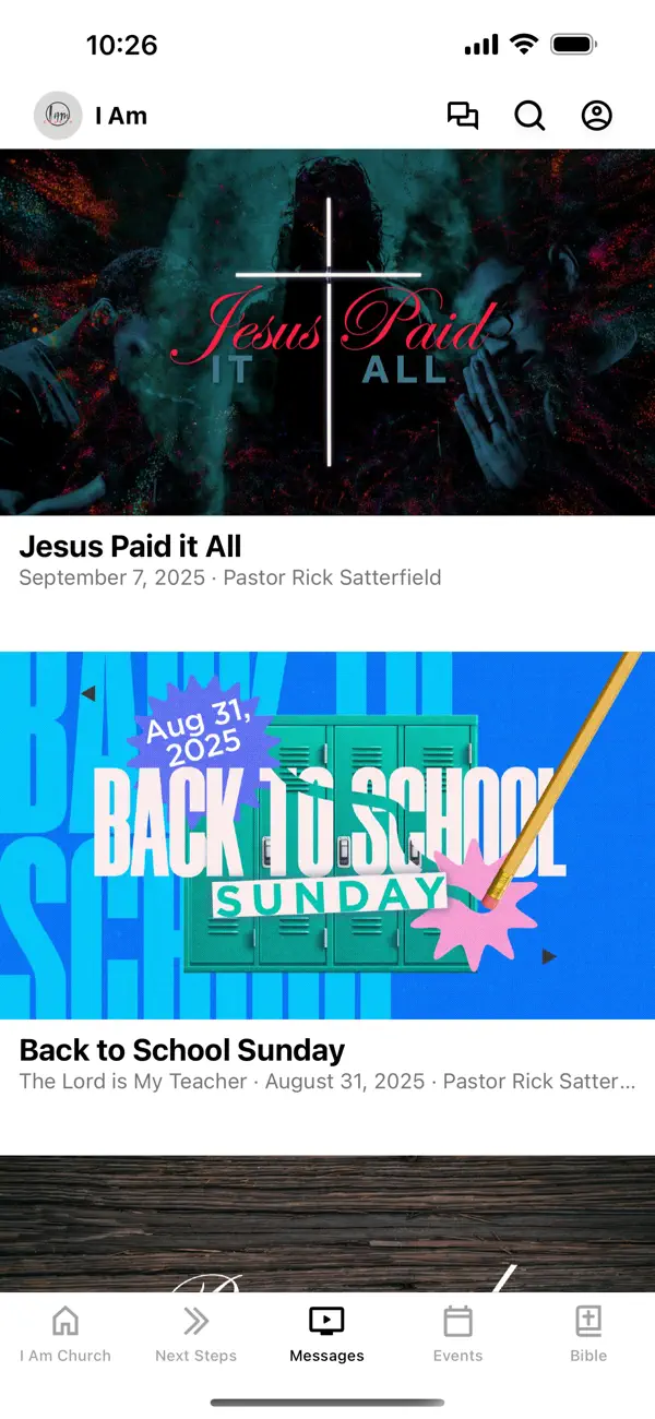 Screenshot #3 pour I Am Church