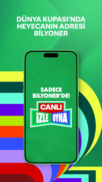 Bilyoner - Canlı İzle & Oyna iPhone Ekran Görüntüsü 1