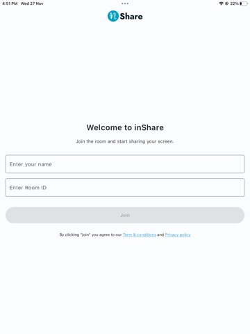 App screenshot
