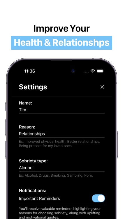 SoberLife - Sobriety Counter screenshot-3