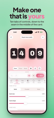 Aesthetic Flip Clock: FlipAura Screenshot 6 of 10