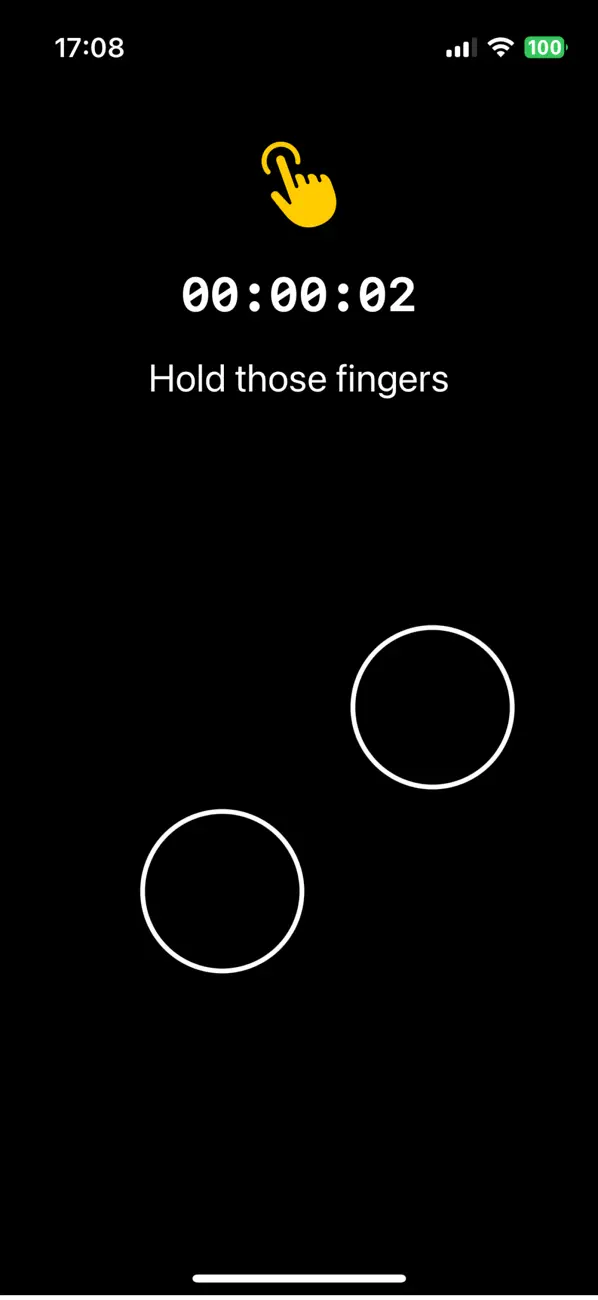 Screenshot #2 pour Finger Lock: A Timeout Timer