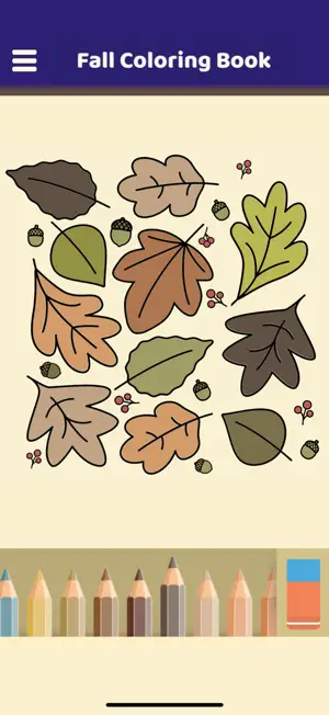 Fall Coloring Book screenshot 3