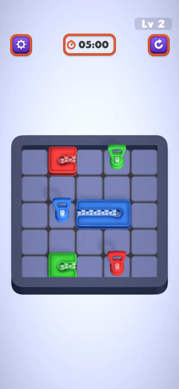#1. Zipper Jam Puzzle (iOS) By: tiplay studio