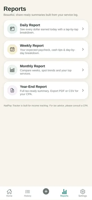 NailPay Tracker screenshot 3