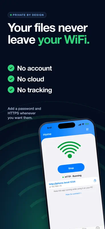 WiFi File Transfer & FTP screenshot 5 of 7