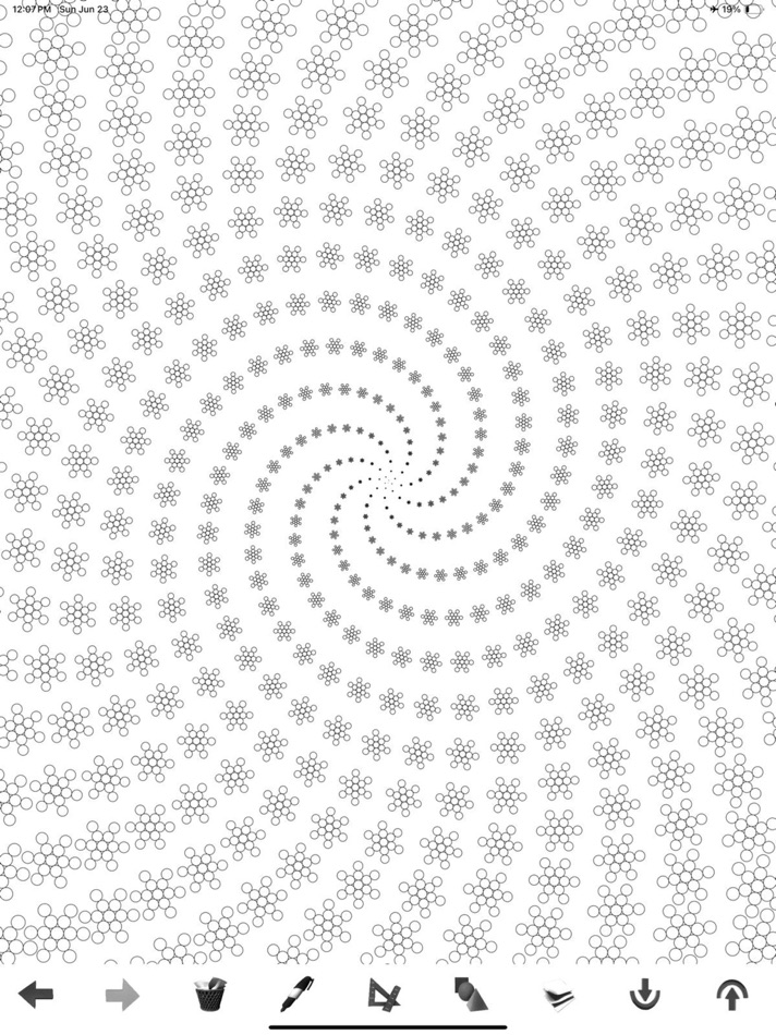 #4. Sacred Geometry Drawing App (iOS) By: Dillon Forte