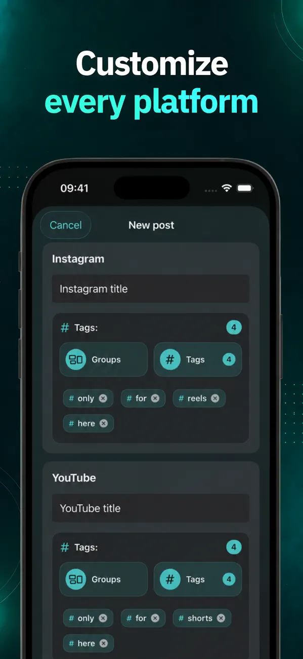 Screenshot #3 pour CrossPost Pro
