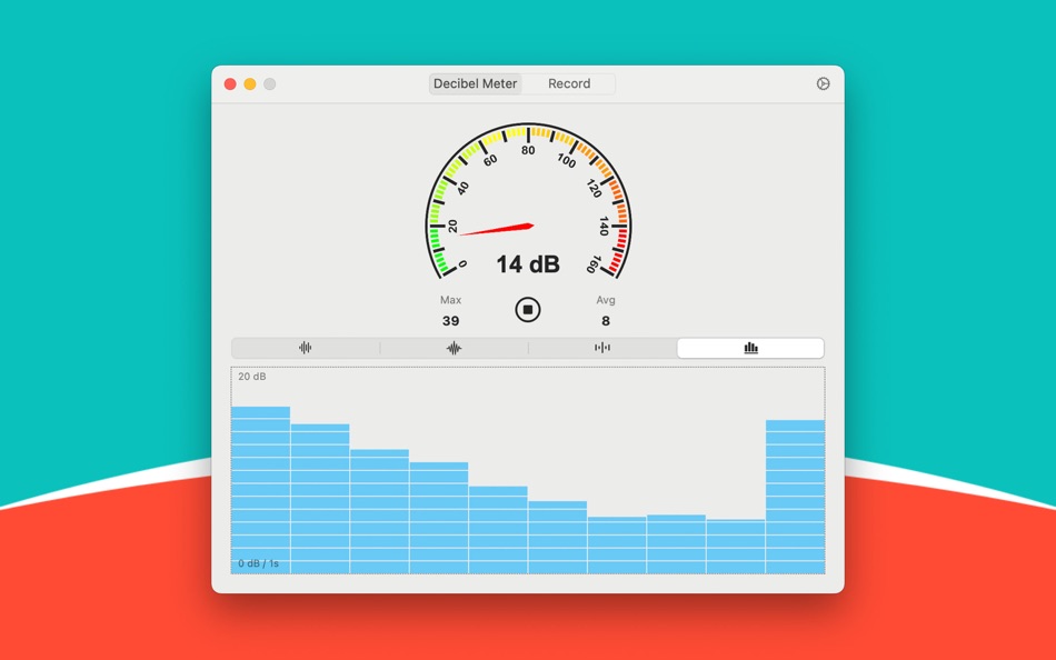 #4. Decibel Meter PC (macOS) 由: Xi'an 7kit Technology Co., Ltd.