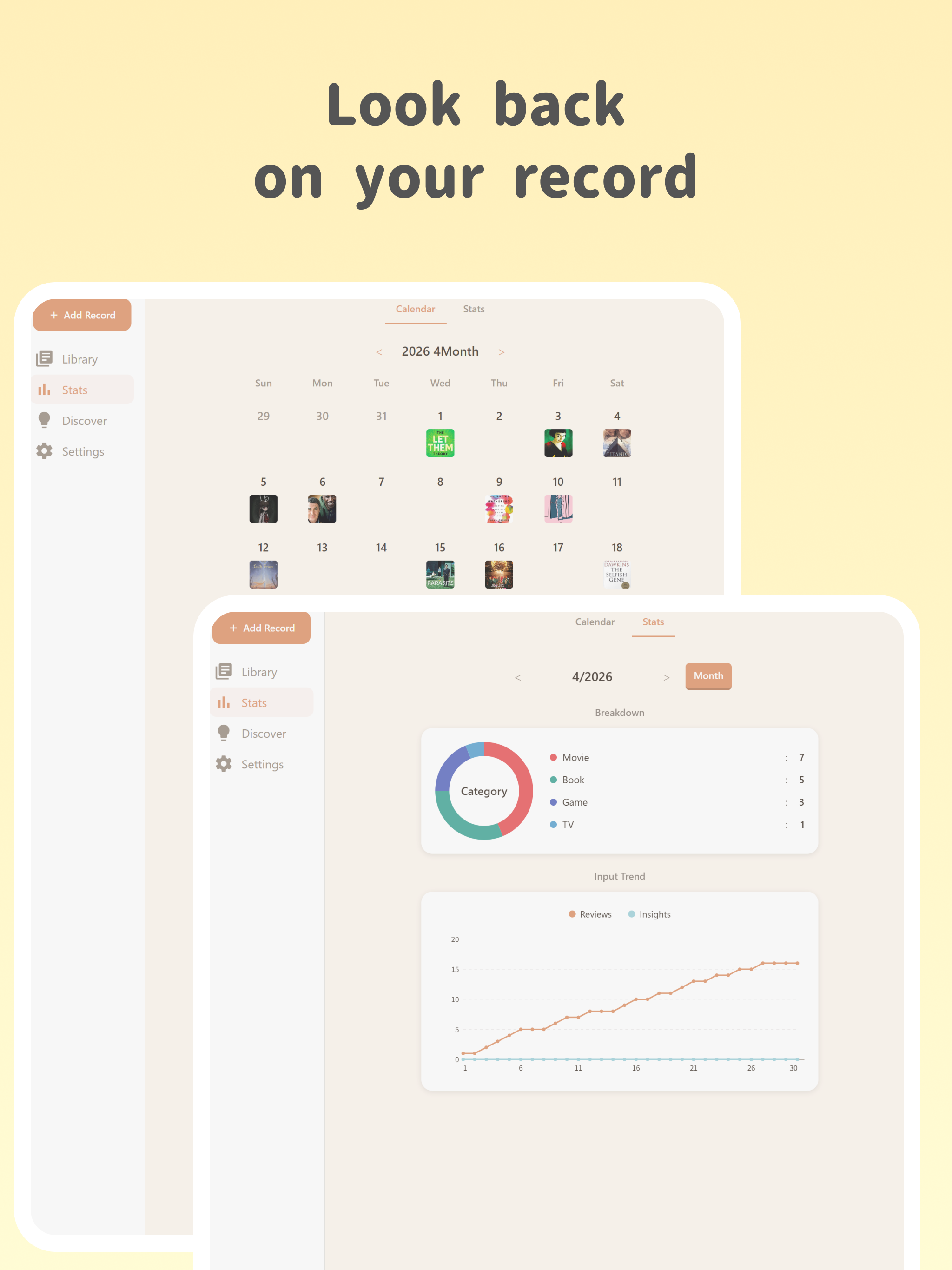 inpot - Game, Movie, Book Log screenshot 9