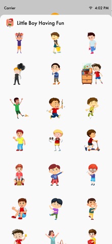 Little Boy Having Fun screenshot