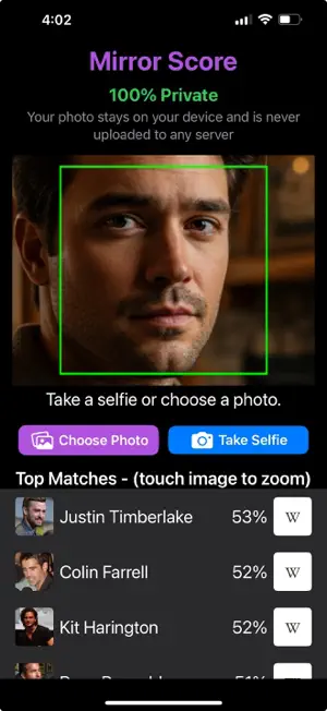 MirrorScore screenshot 2