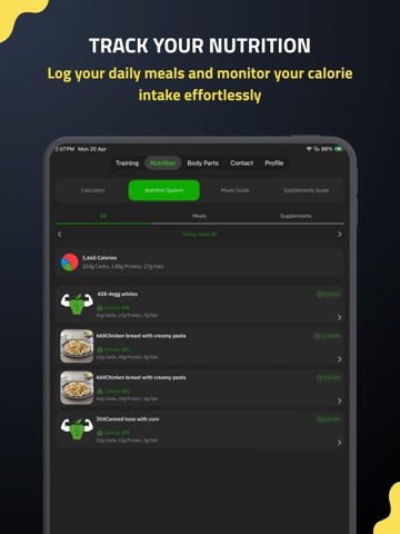 Smart Gym Coach iPad screenshot