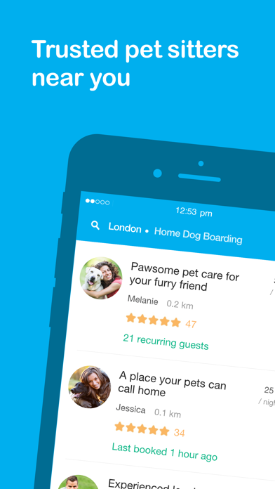 Pawshake - Dog & Pet Sitter Screenshot