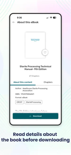 HSPA eBook Reader screenshot 1