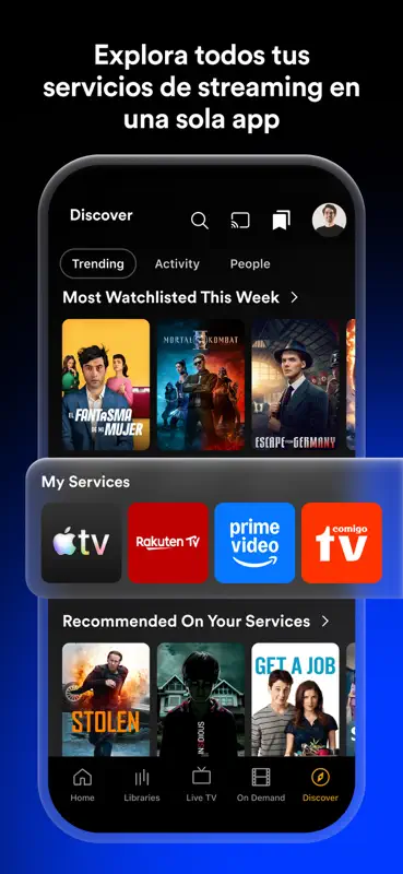 Plex: Películas y programas screenshot 2 of 8