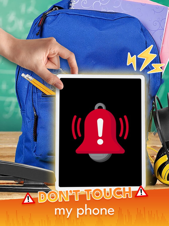 Screenshot #1 for Don't Touch My Phone: Alarm