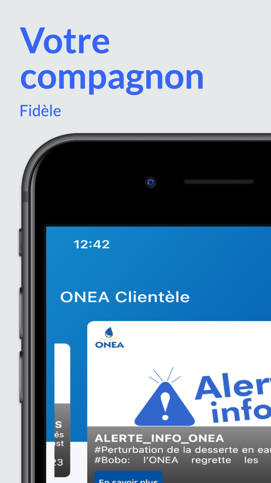 #1. ONEA Clientèle (iOS) 由: Yentema NADJOARI