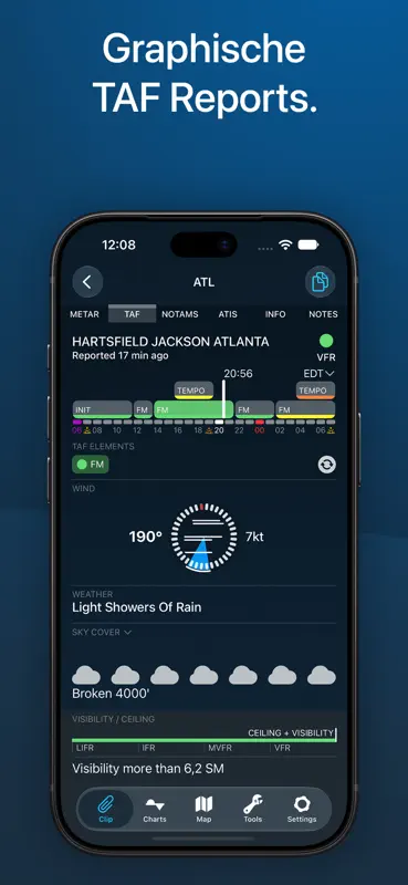 StationWeather - METAR und TAF screenshot 3 of 10