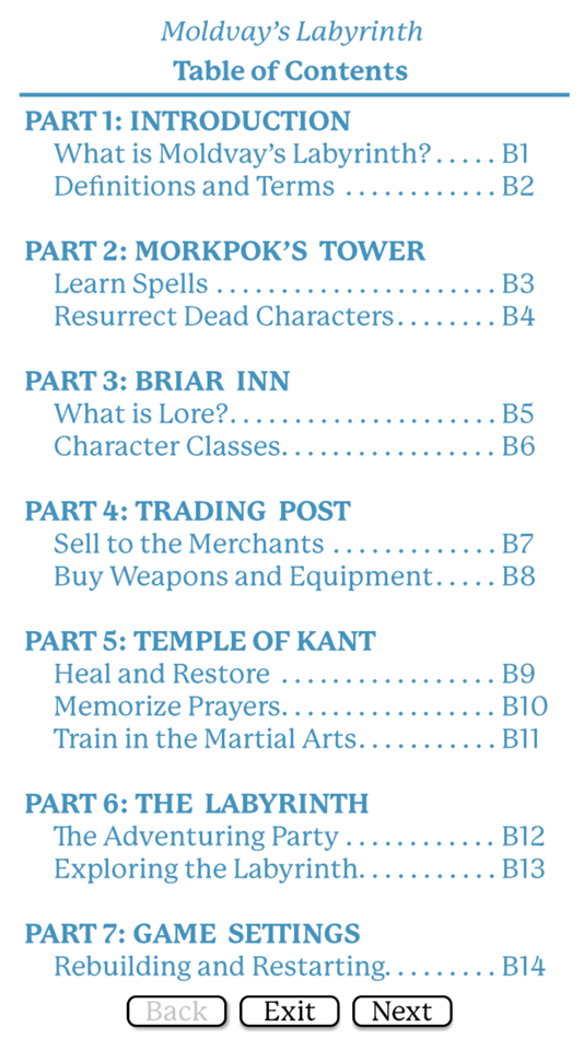 #7. Moldvay's Labyrinth (iOS) Podle: CrossCut Games, Inc.