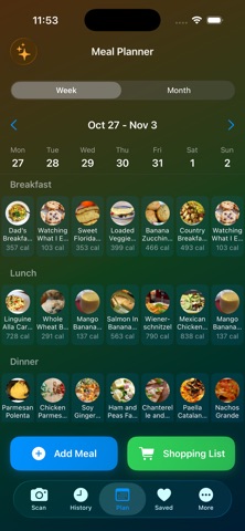 FoodLens screenshot