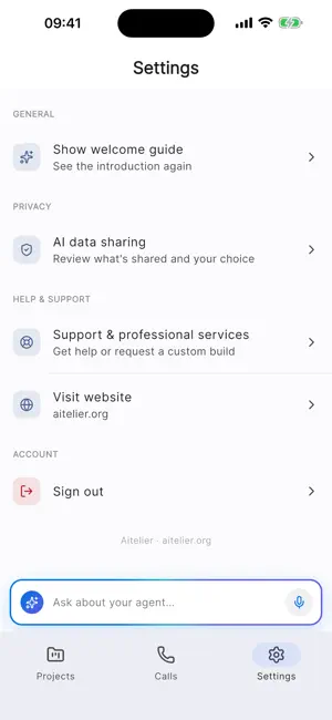 Voice Agent Builder screenshot 4