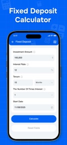 Finance : Loan Emi Calculator screenshot