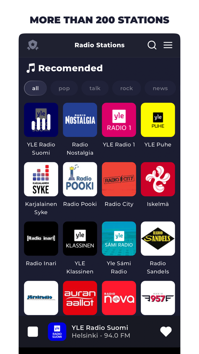 Radio Finland FM Online Radio