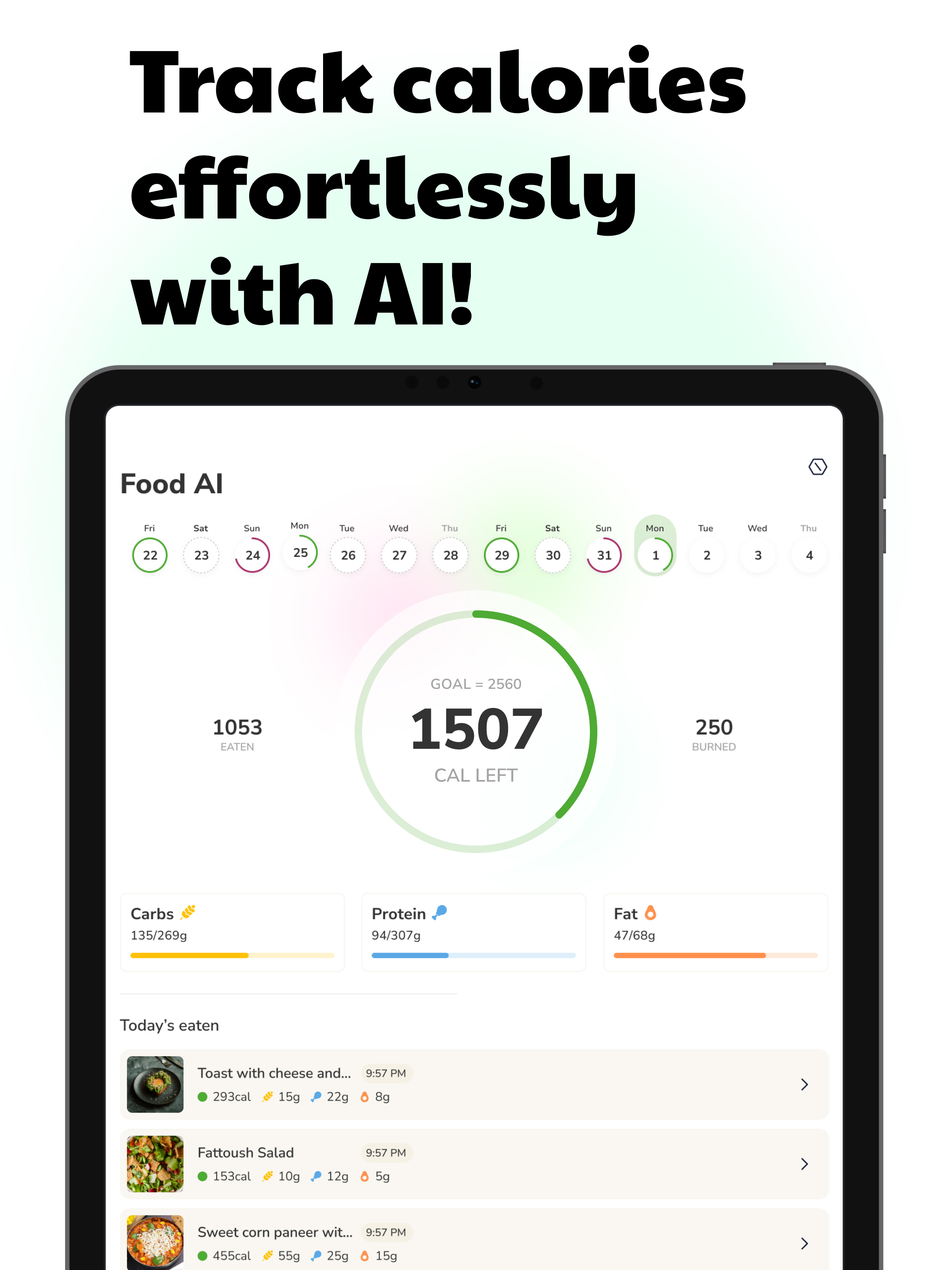 AI Food Scanner: Track Calorie screenshot 7