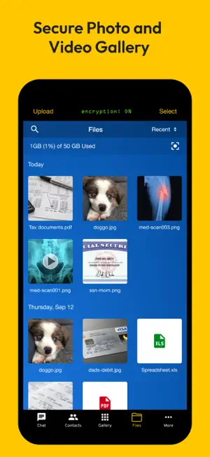 KeeperChat Encrypted Messenger screenshot 3
