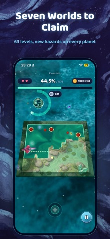 Cosmo Xonix: Space Arcade Screenshot 4 of 4