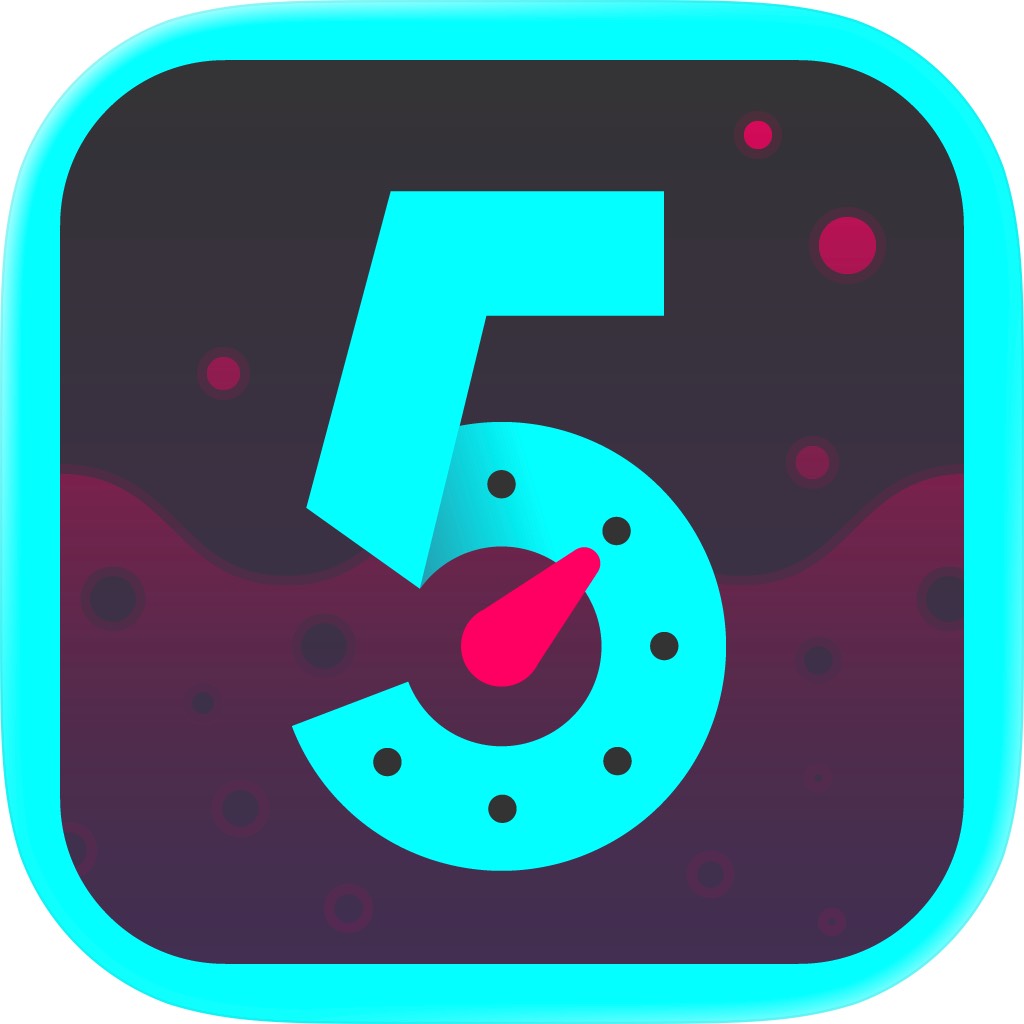 Apple App Store cover for 5 Second Rule - Group Games