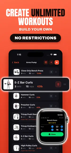 Gym Exercises & Workouts screenshot 3