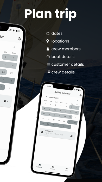 Sailor Planner Screenshot