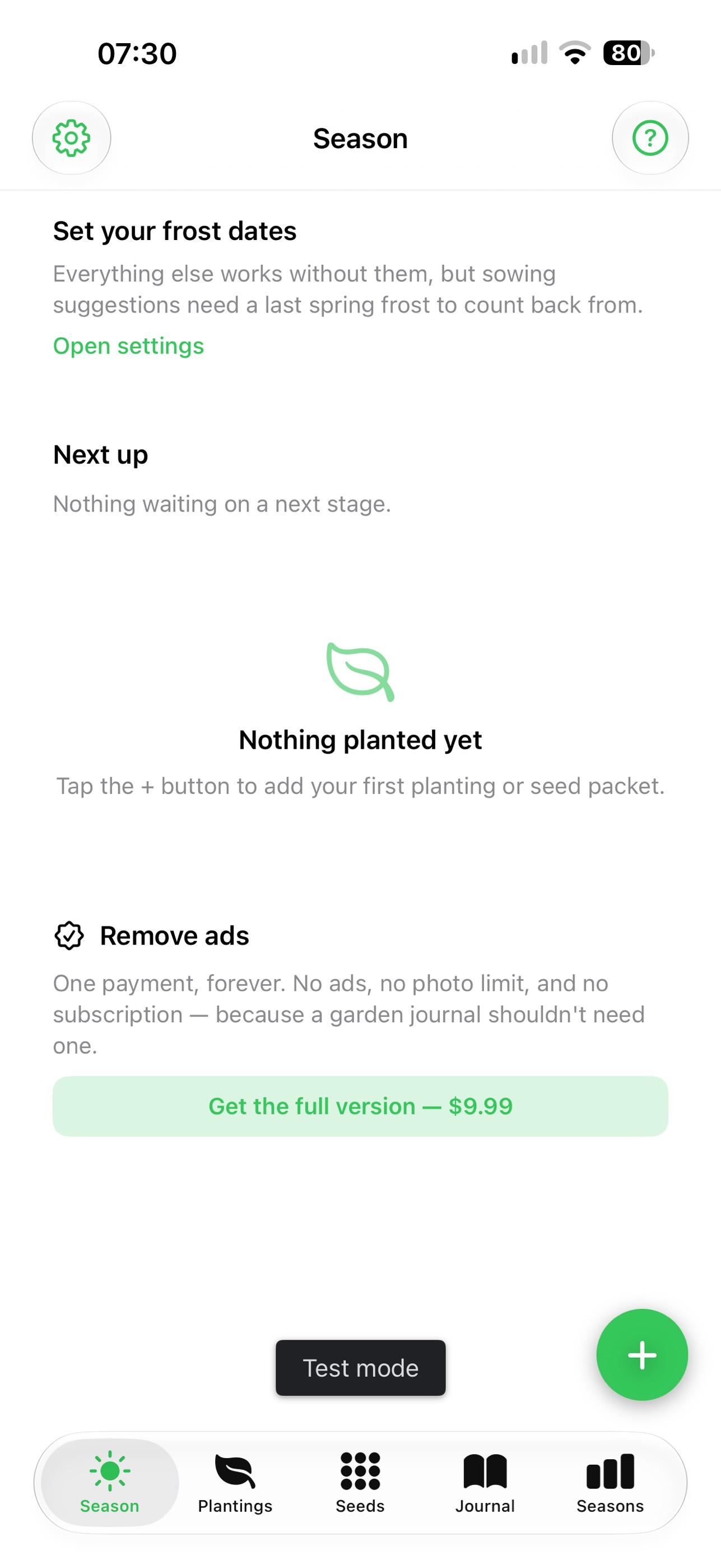 Screenshot 3 of Seed & Season Log