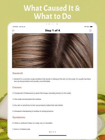 Skincare and Haircare Routines iPad screenshot