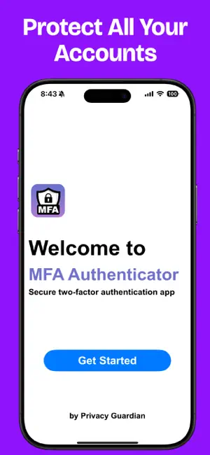 Authenticator App - Privacy screenshot 1