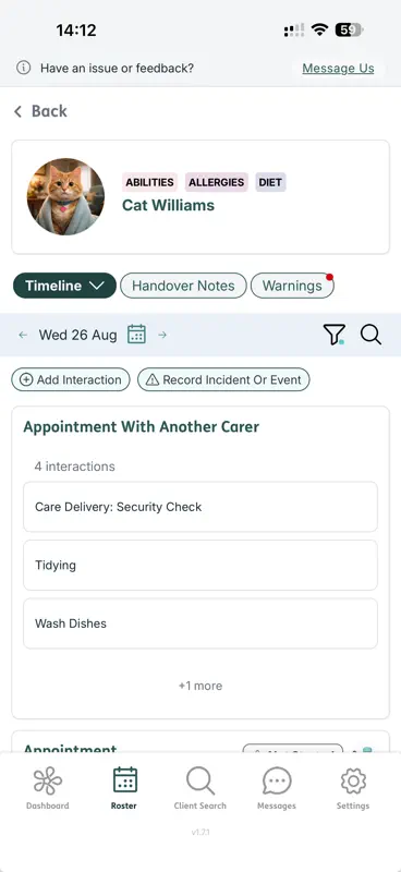 Nourish Better Care at Home screenshot 5 of 7